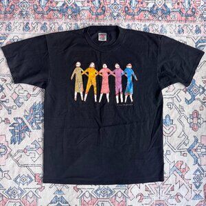 Vintage 90s Fine Friends Oneita T-Shirt- size XLarge